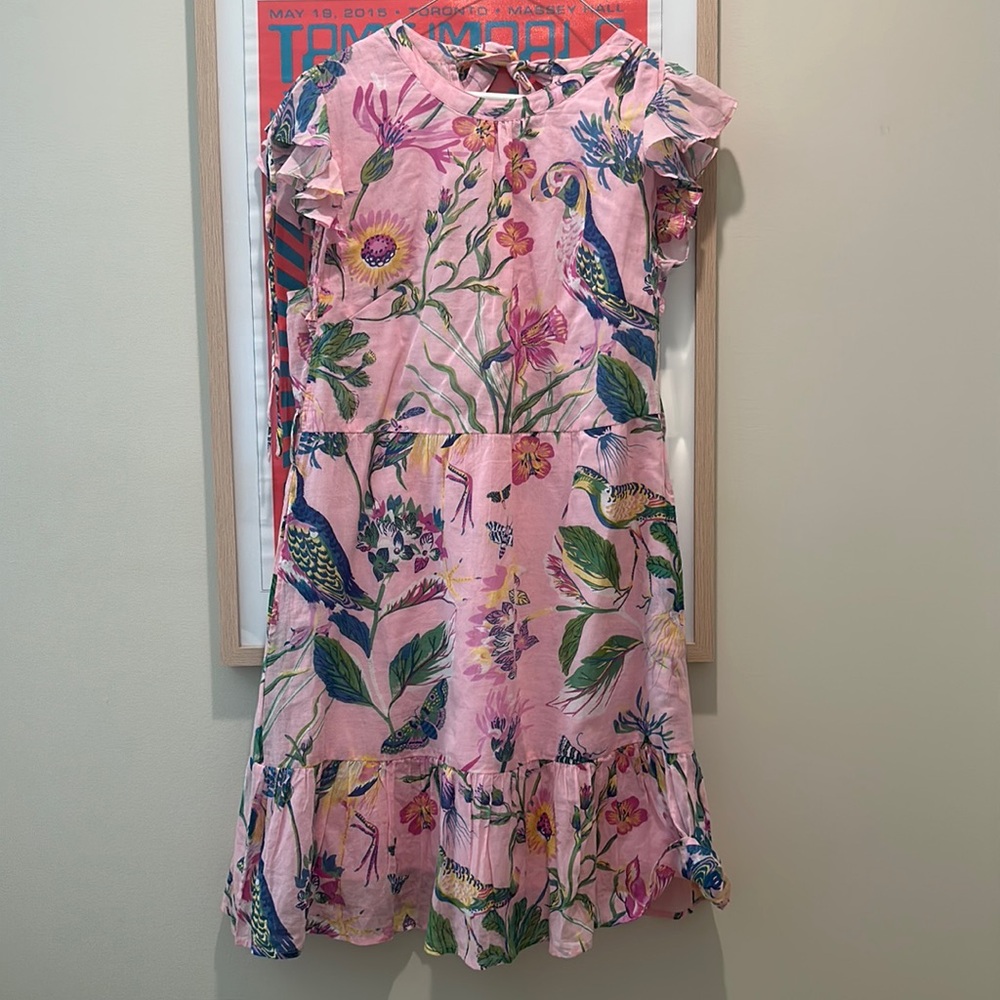 Banjanan dress with detachable belt size S